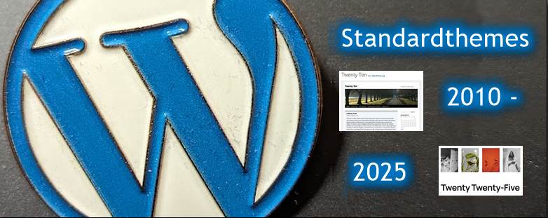 WordPress Standardthemes 2010-2025