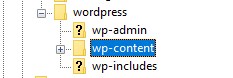 Ordner wp-content.