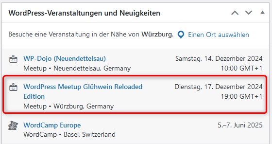 WordPress Meetups