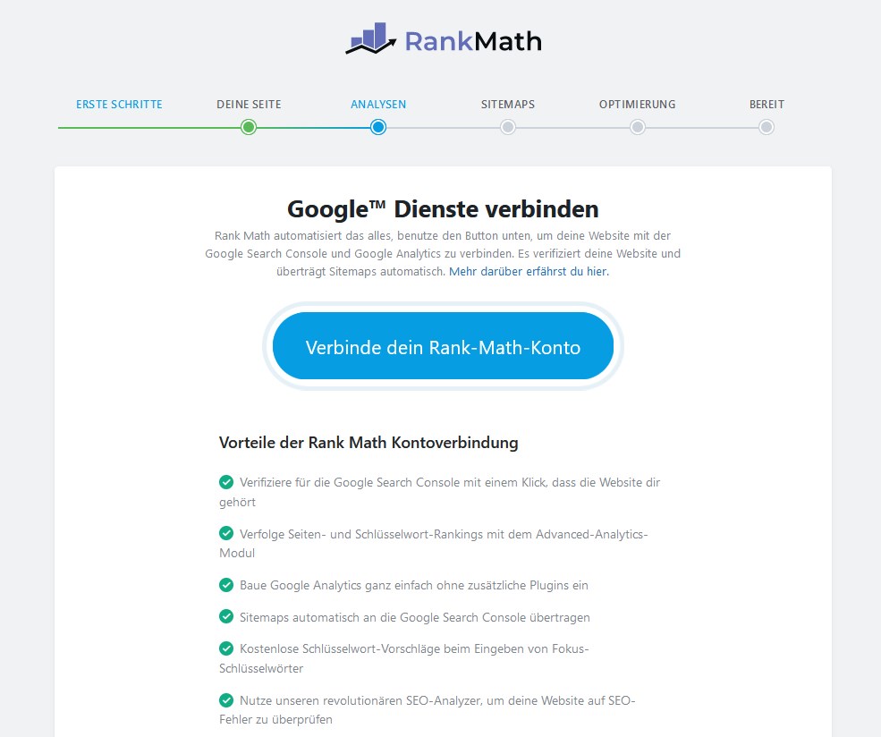 Rankmath Analysen