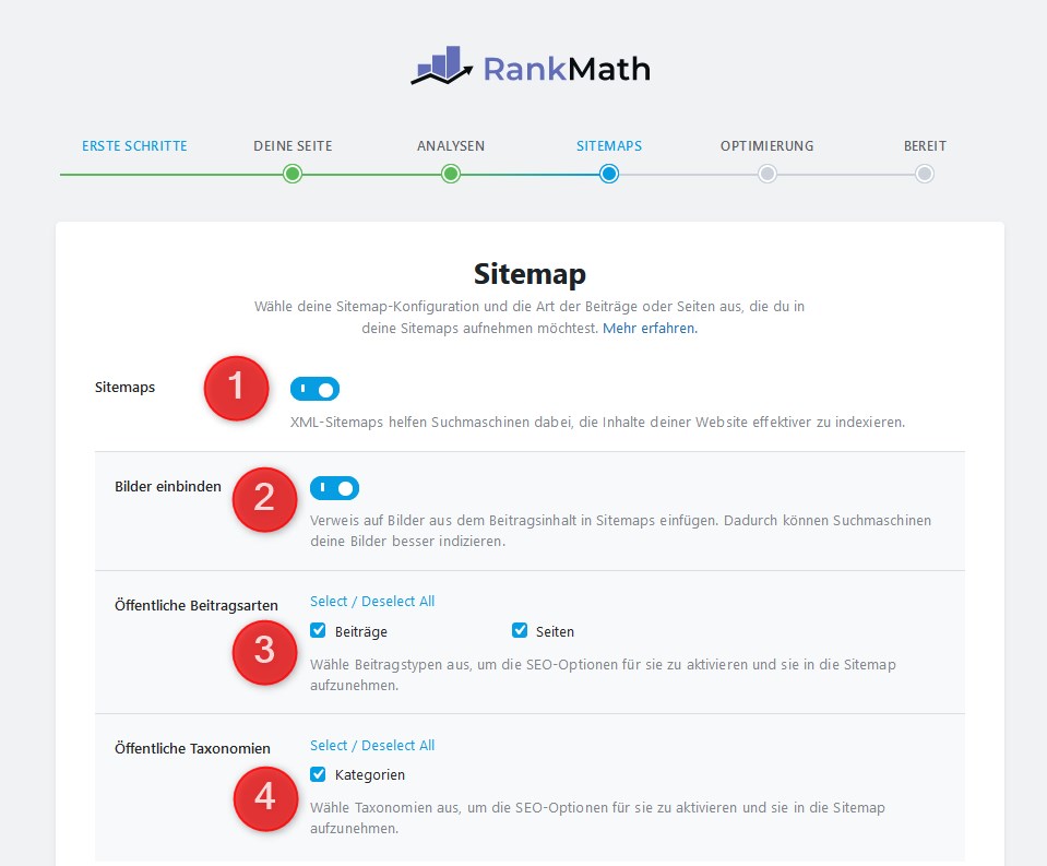 Rankmath Sitemap