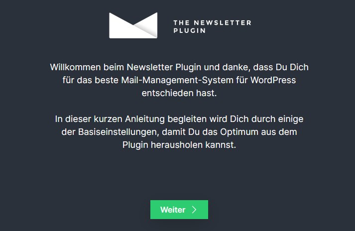 Newsletter Setup