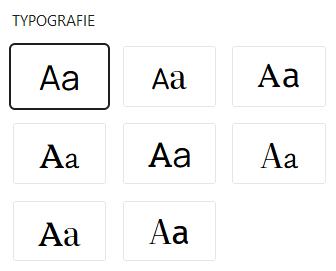 WordPress Schriftarten