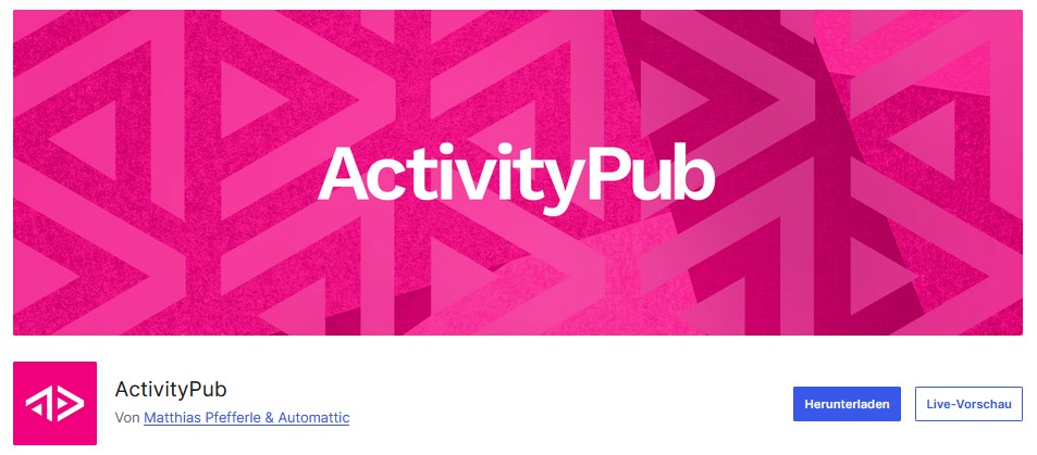 WordPress-Plugin Activity Pub