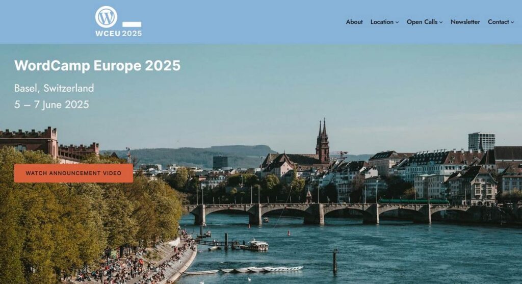 WordPress Europe 2025