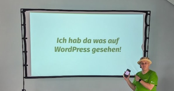 Ich hab da was auf WordPress gesehen. WordPress als Social Network.