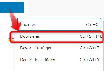 Duplizieren 